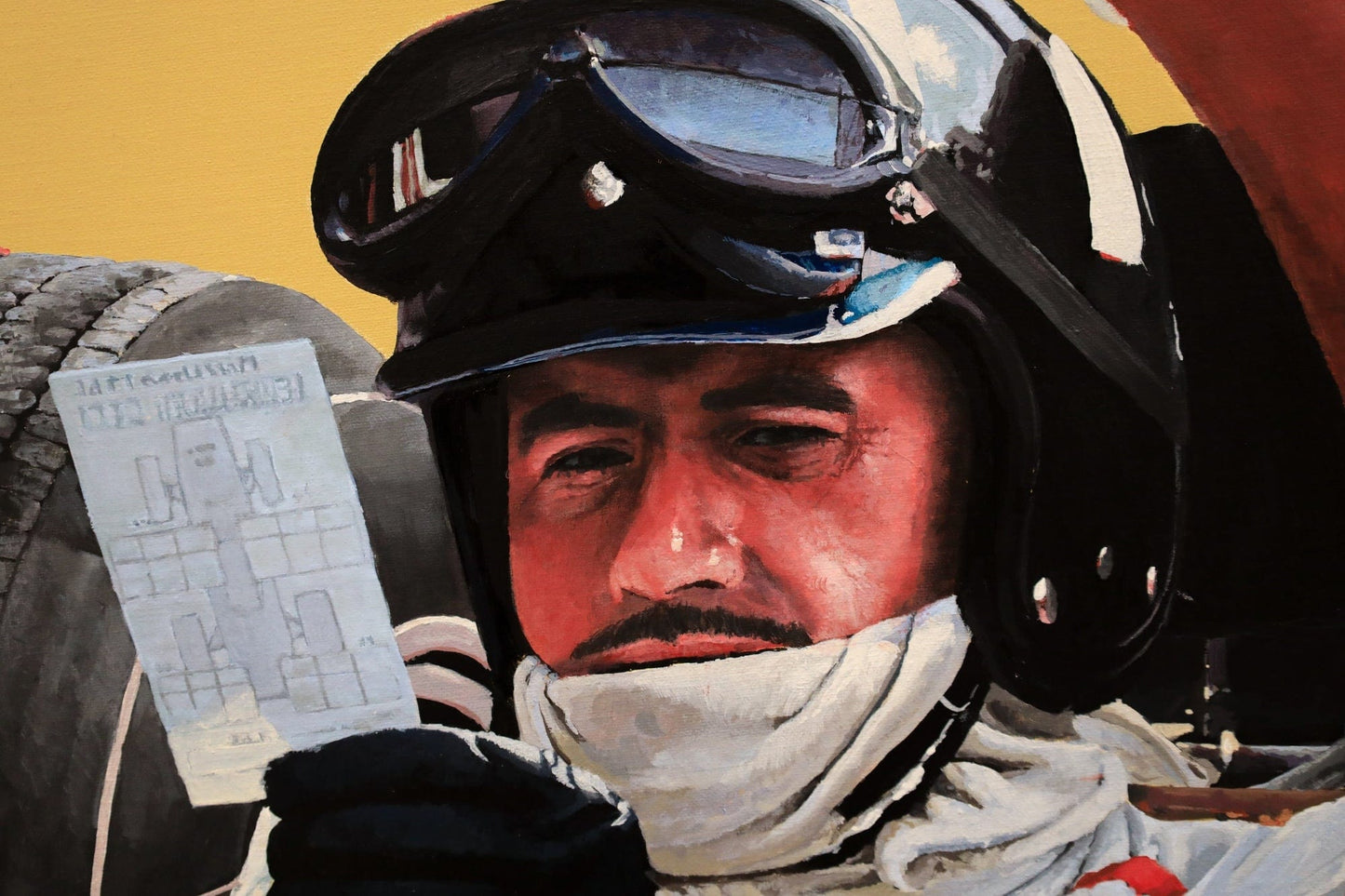 GRAHAM HILL 1968 LOTUS 49 PRINT A2/A3