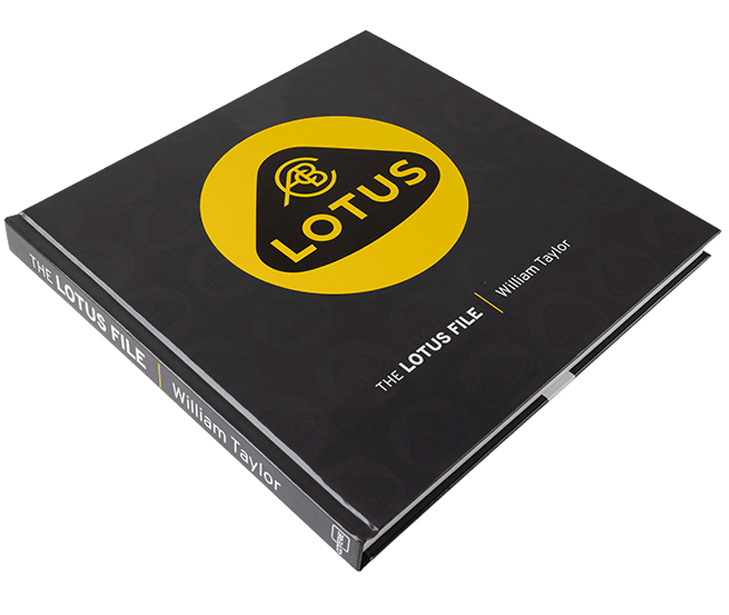 "THE LOTUS FILE" HARDBACK BOOK