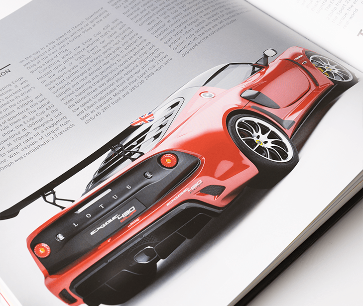 "THE LOTUS FILE" HARDBACK BOOK