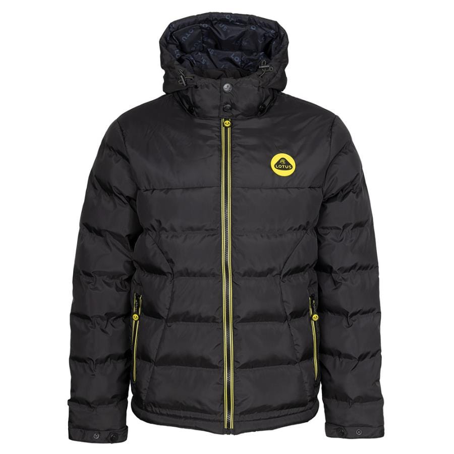 DRIVERS QUILTED JACKET - BLACK