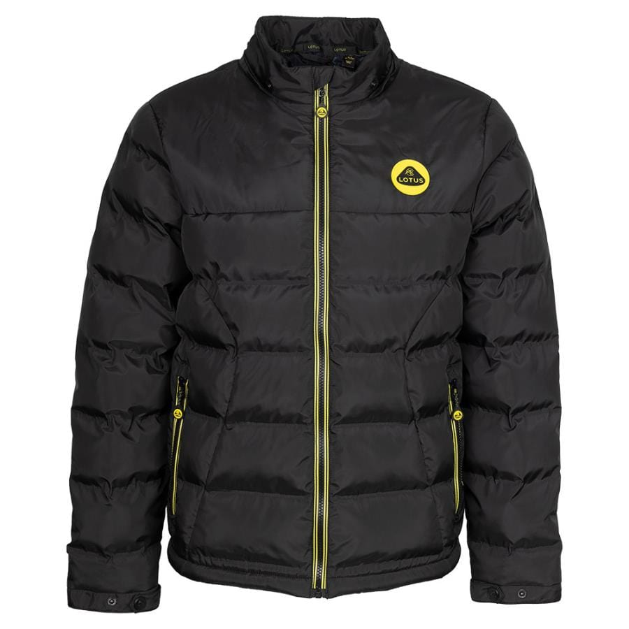 DRIVERS QUILTED JACKET - BLACK