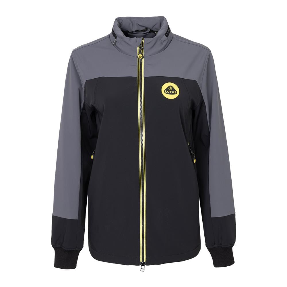 SOFTSHELL JACKET - BLACK/GREY
