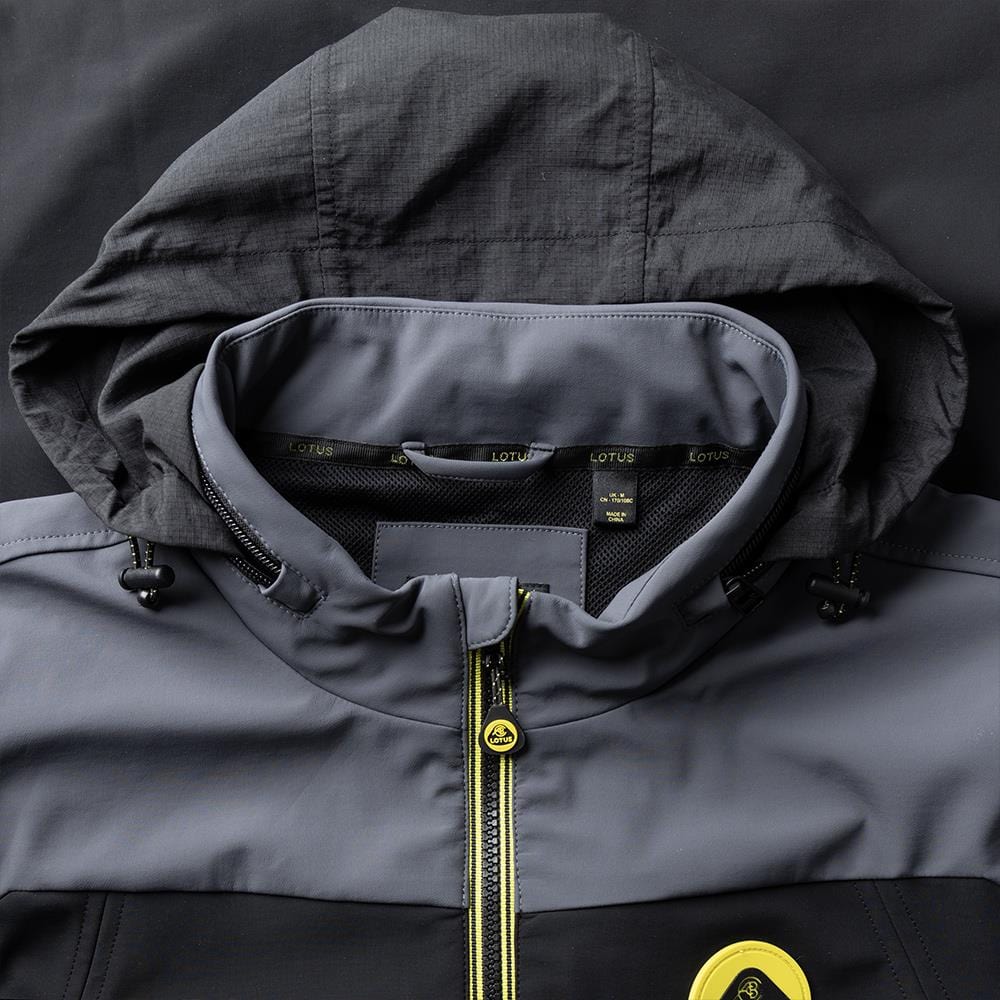 SOFTSHELL JACKET - BLACK/GREY