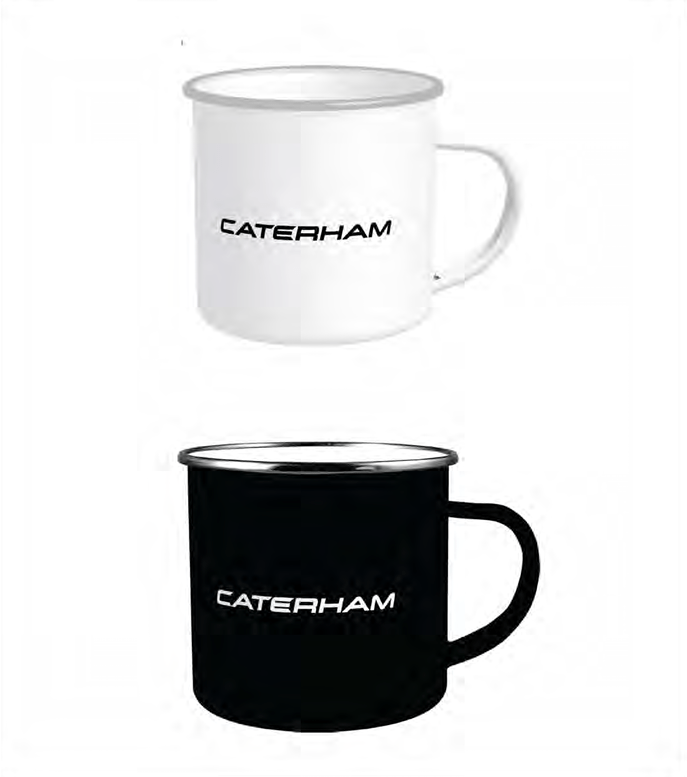CATERHAM ENAMEL MUG