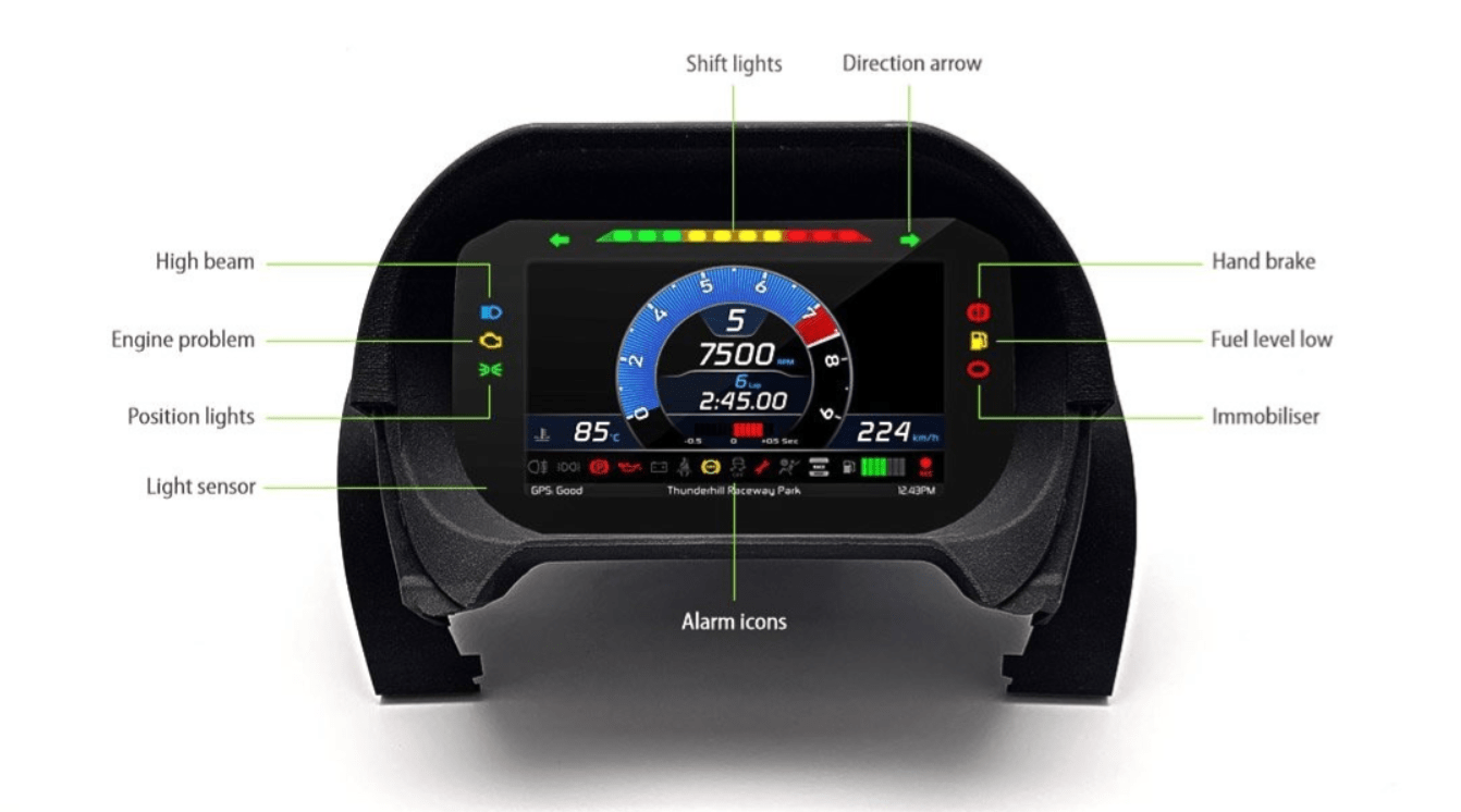 LOTUS DIGITAL-DASH 'AIM'
