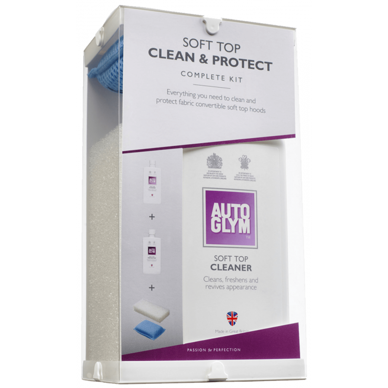 AUTOGLYM SOFT TOP CLEAN & PROTECT KIT