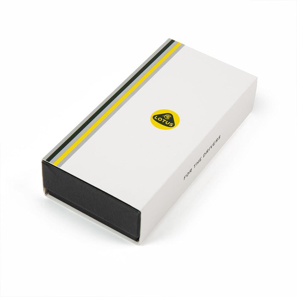 LEATHER KEYRING GREEN - Lotus Silverstone