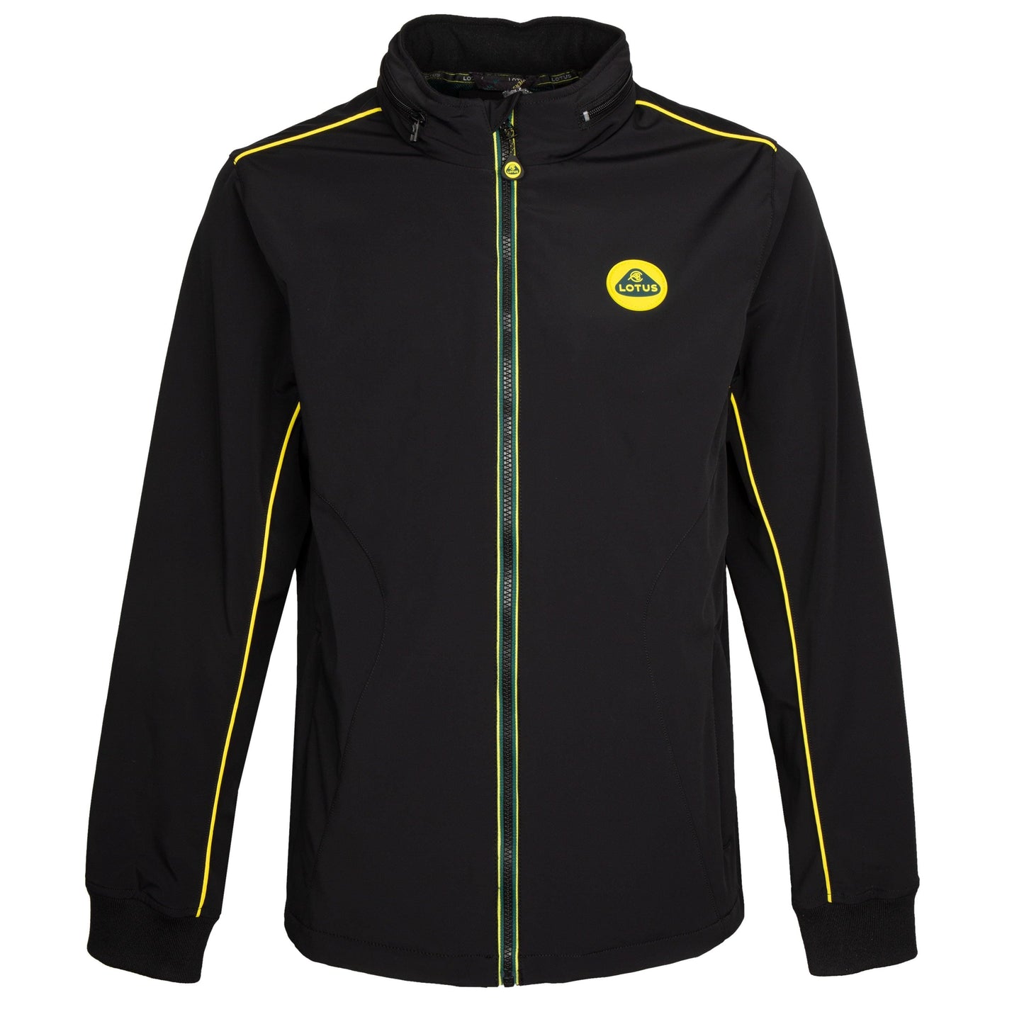 MEN'S SOFTSHELL JACKET BLACK - Lotus Silverstone