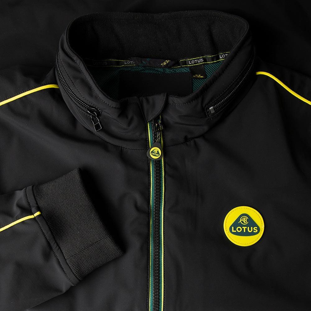 MEN'S SOFTSHELL JACKET BLACK - Lotus Silverstone