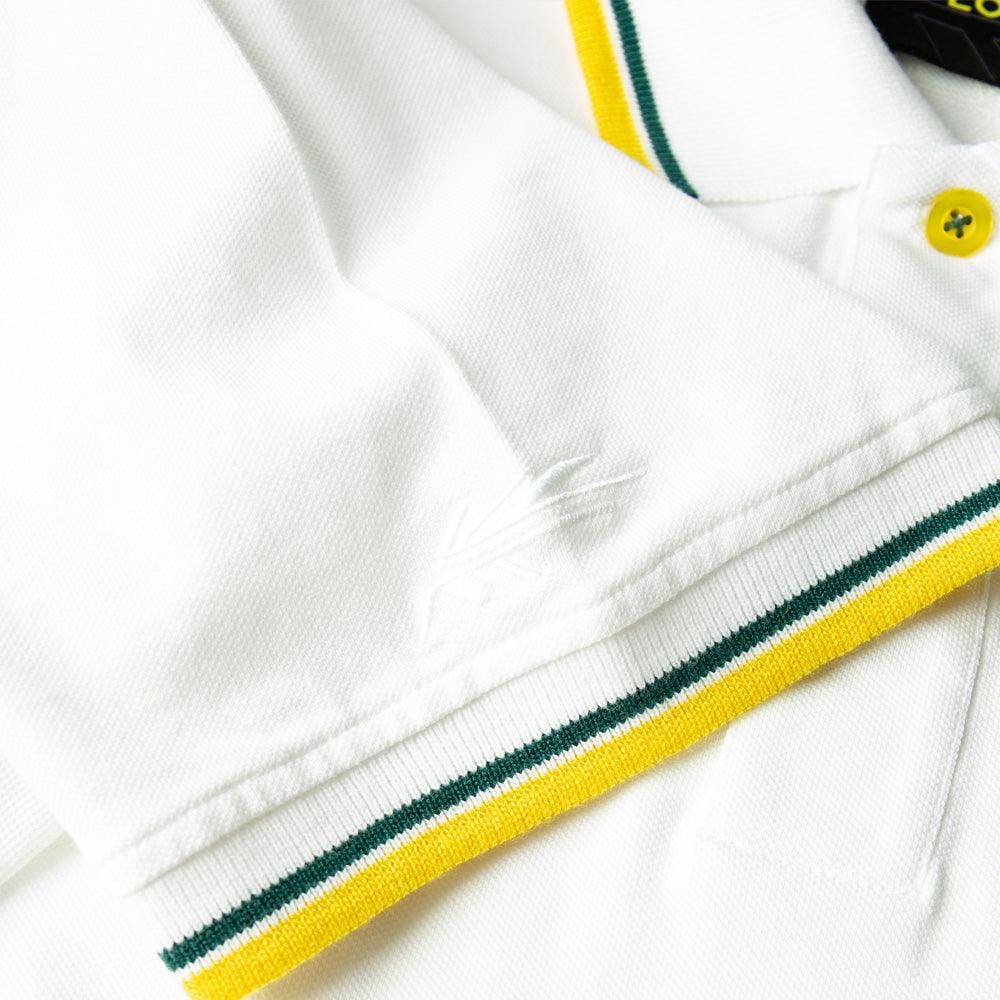 WOMEN'S POLO SHIRT WHITE - Lotus Silverstone