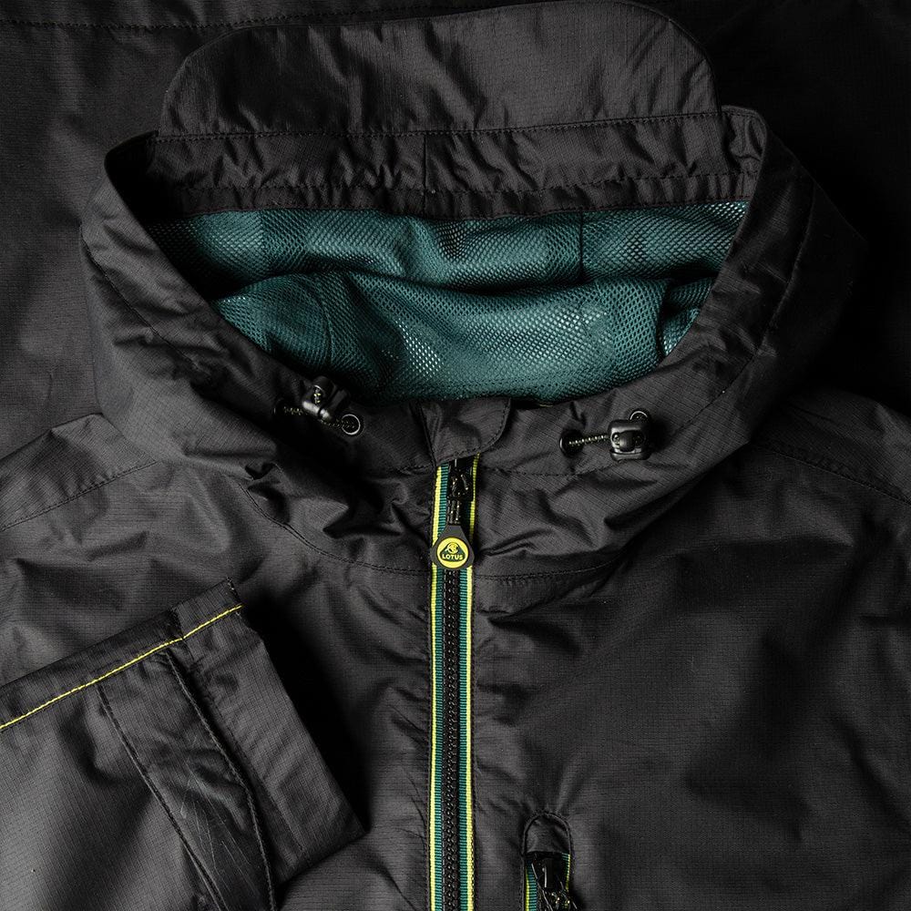 WOMEN'S RAIN JACKET BLACK - Lotus Silverstone