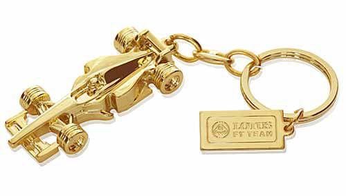F1 RACE CAR KEYRING - SALE - Lotus Silverstone