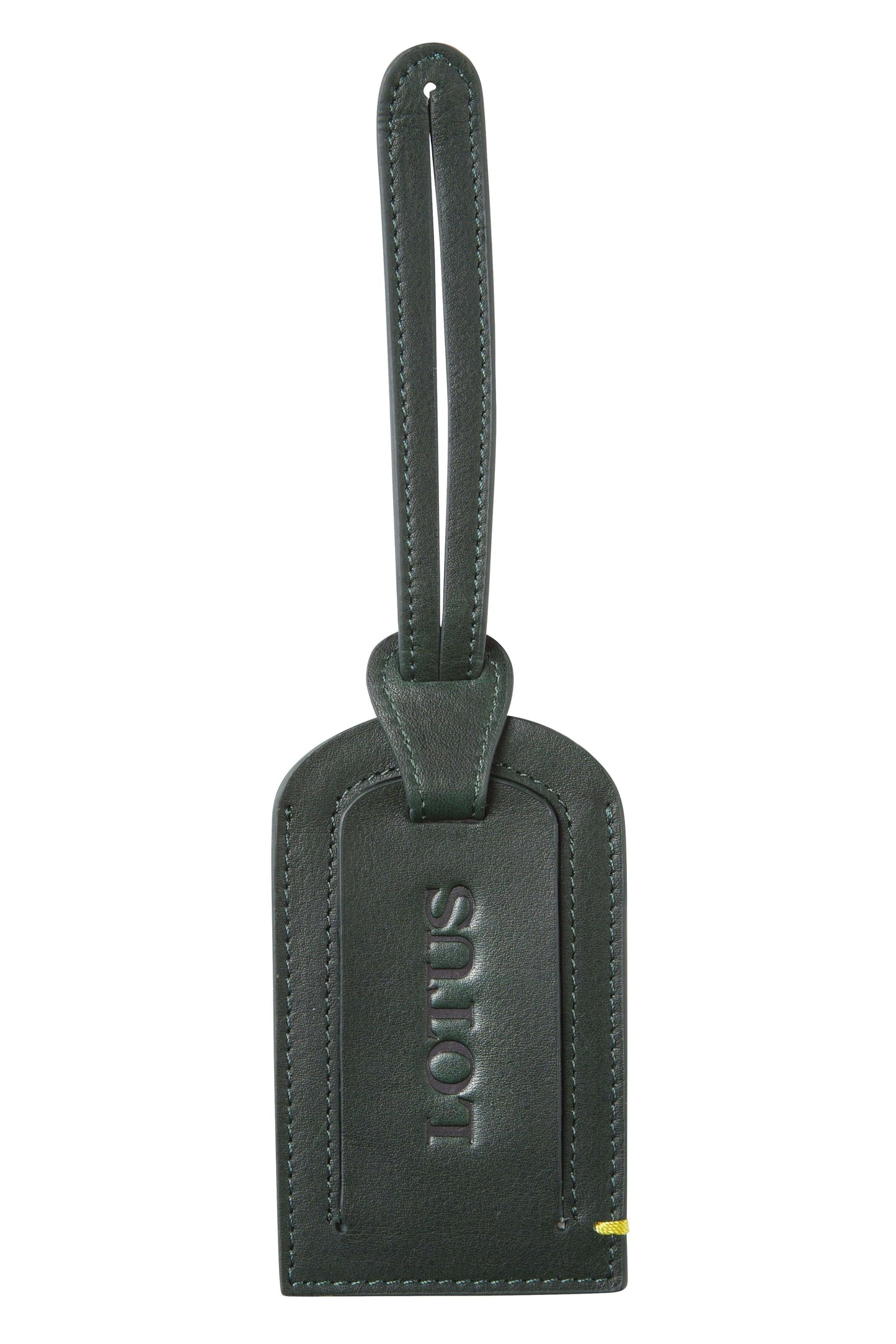 Lotus Leather Luggage Tag - SALE - Lotus Silverstone