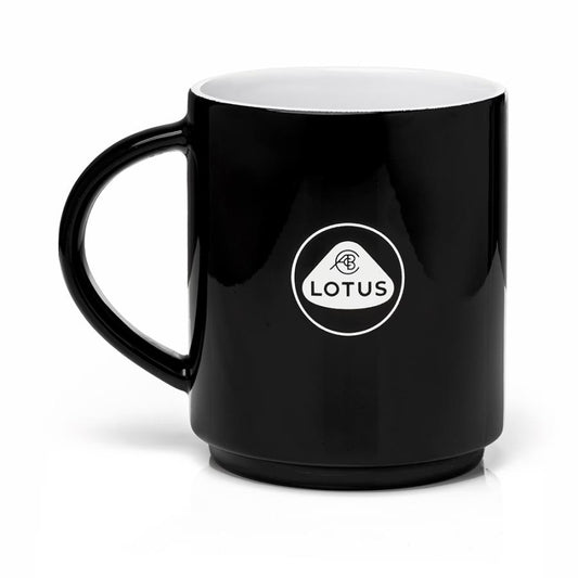Lotus Roundel Mug Black