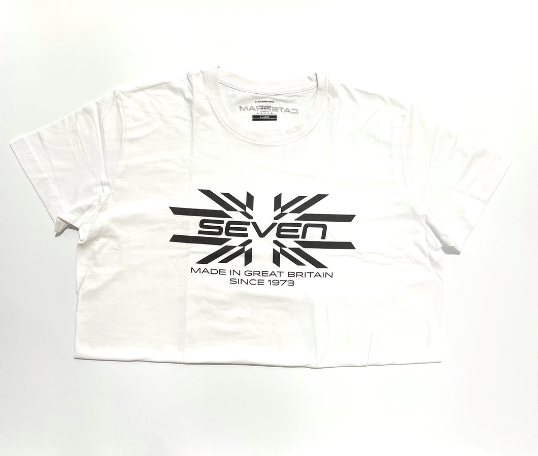 Caterham Union Jack T-Shirt White