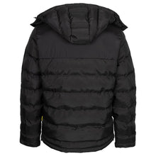Load image into Gallery viewer, Men&#39;s Lotus Roundel Quilted Jacket Black
