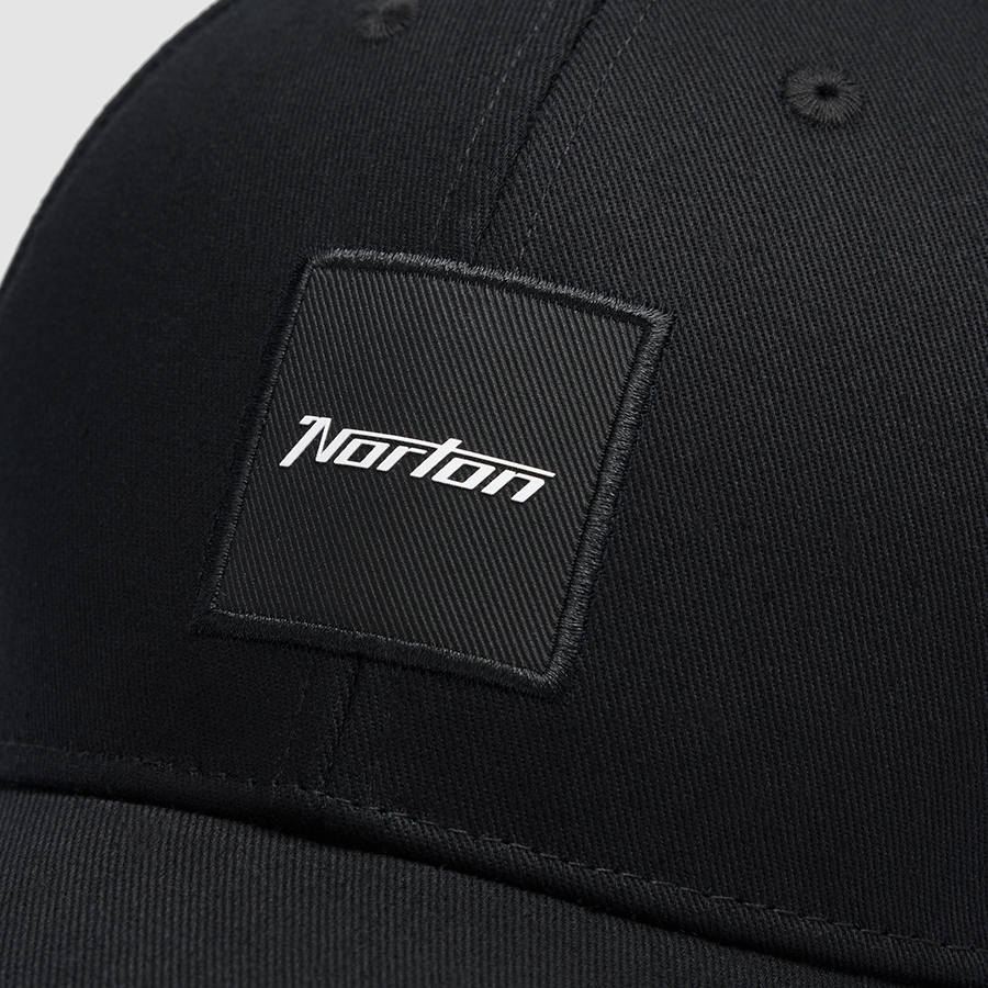 Unisex Black Norton Cap