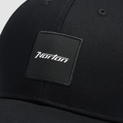 Unisex Black Norton Cap