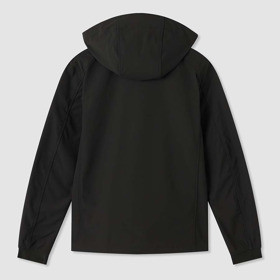 Black Water Resistant Norton Softshell Jacket