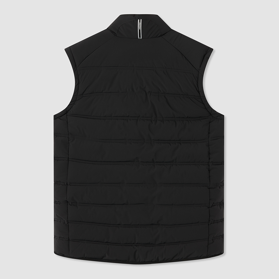 Norton Black Water-Resistant Quilted Gilet