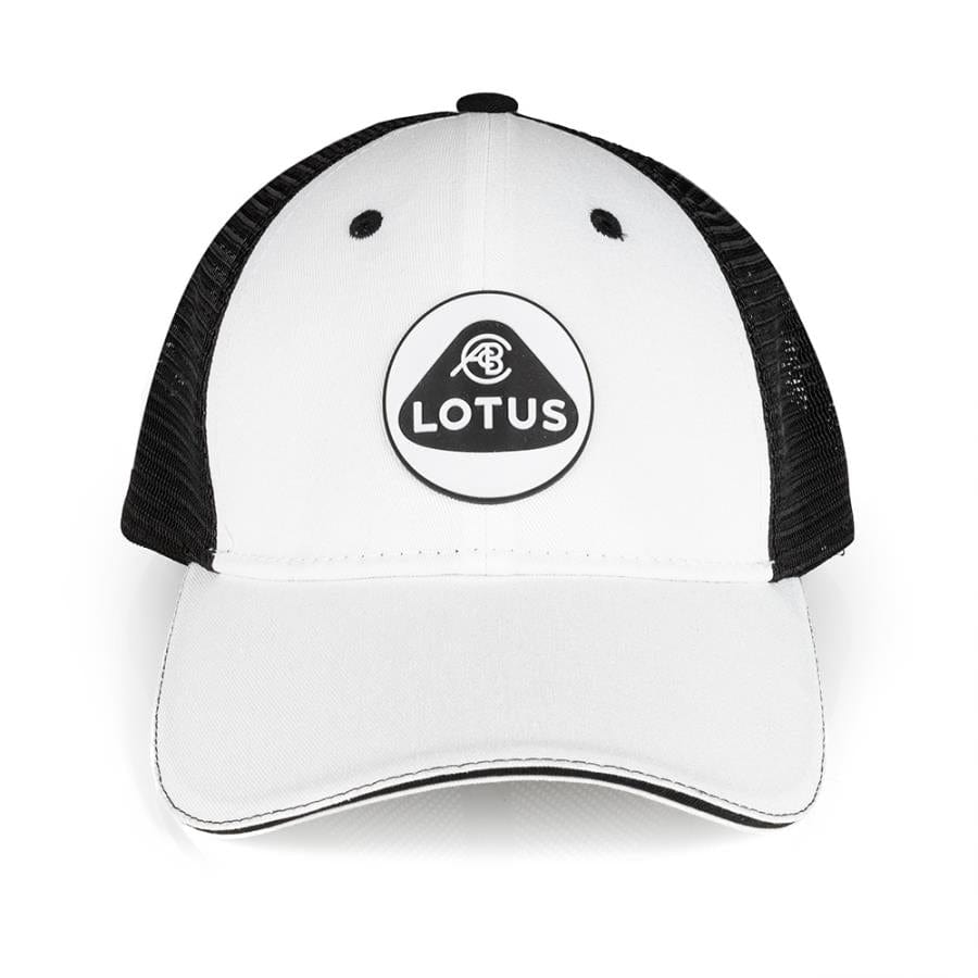 Lotus Roundel Trucker Cap White