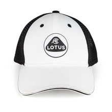 Load image into Gallery viewer, Lotus Roundel Trucker Cap White
