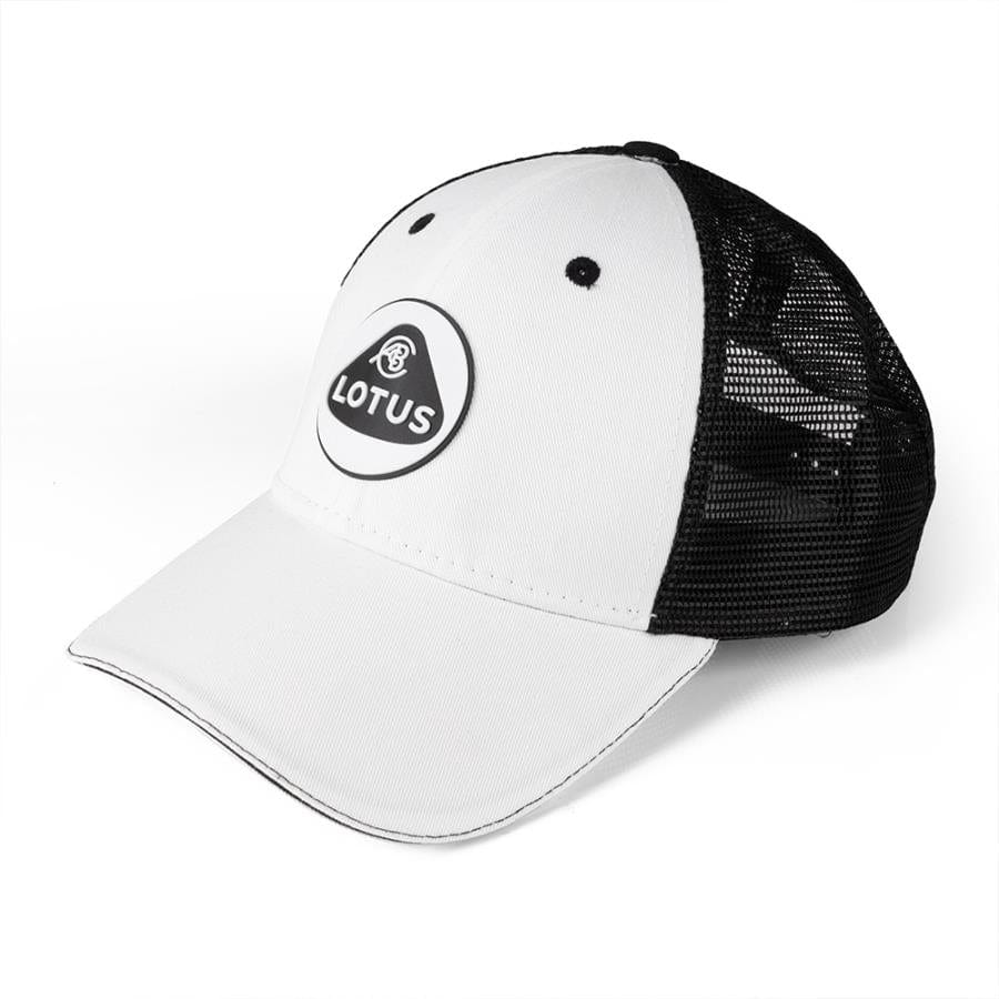 Lotus Roundel Trucker Cap White