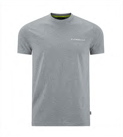 GREY SHORT SLEEVE CATERHAM LOGO T-SHIRT