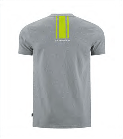 GREY SHORT SLEEVE CATERHAM LOGO T-SHIRT