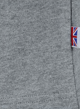 GREY SHORT SLEEVE CATERHAM LOGO T-SHIRT