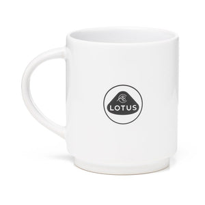 Lotus Roundel Mug White