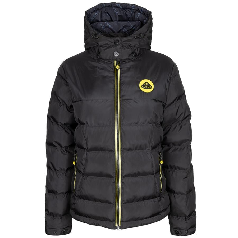 Woman's Lotus Quilted Roundel Jacket Black