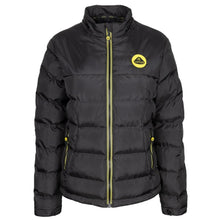 Load image into Gallery viewer, Woman&#39;s Lotus Quilted Roundel Jacket Black