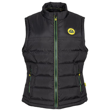 Lotus Woman's Roundel Quilted Gilet Black