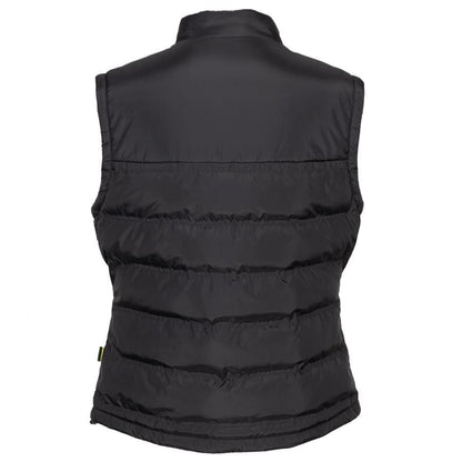 QUILTED GILET - BLACK