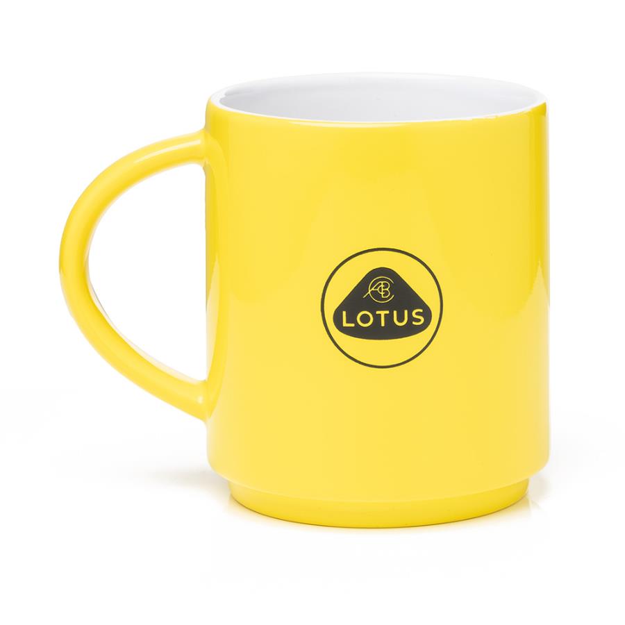 Lotus Roundel Mug Yellow