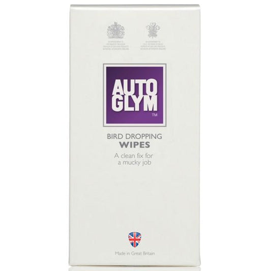 AUTOGLYM BIRD DROP WIPES - 10 PACK