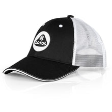 Load image into Gallery viewer, Lotus Roundel Trucker Cap Black