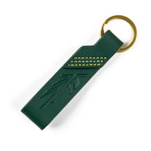Load image into Gallery viewer, LEATHER KEYRING GREEN - Lotus Silverstone