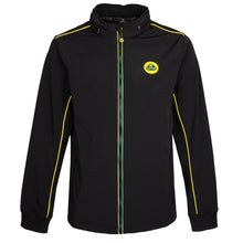 Load image into Gallery viewer, MEN&#39;S SOFTSHELL JACKET BLACK - Lotus Silverstone