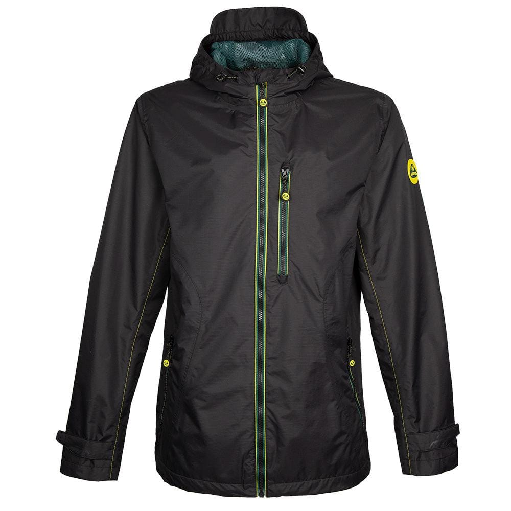 MEN'S RAIN JACKET BLACK - Lotus Silverstone