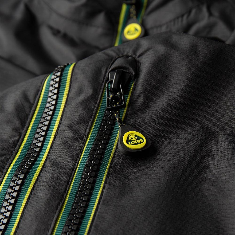 MEN'S RAIN JACKET BLACK - Lotus Silverstone