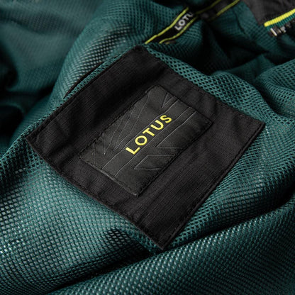 MEN'S RAIN JACKET BLACK - Lotus Silverstone