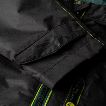 MEN'S RAIN JACKET BLACK - Lotus Silverstone