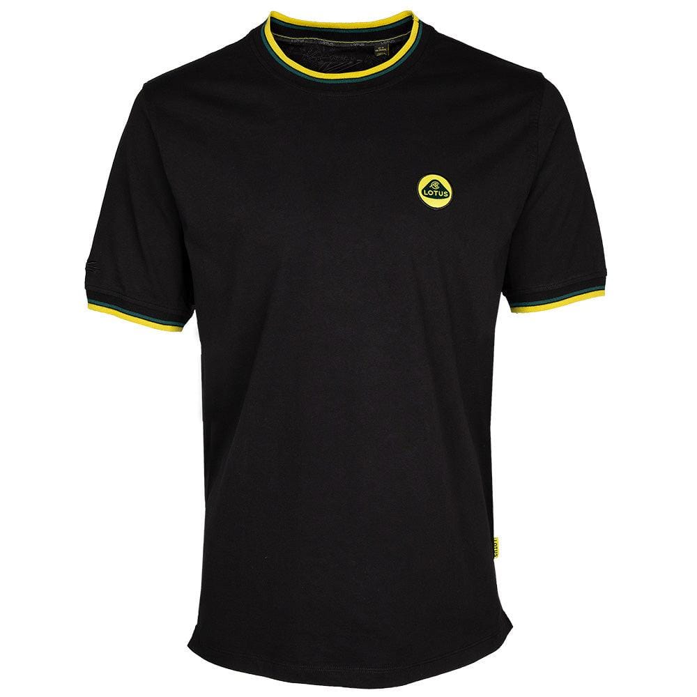 MEN'S T-SHIRT BLACK - Lotus Silverstone