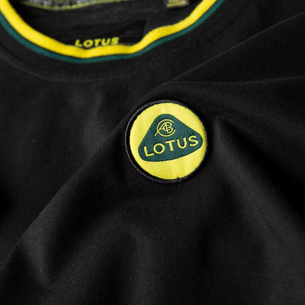 MEN'S T-SHIRT BLACK - Lotus Silverstone