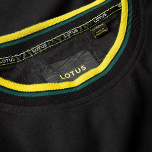 MEN'S T-SHIRT BLACK - Lotus Silverstone