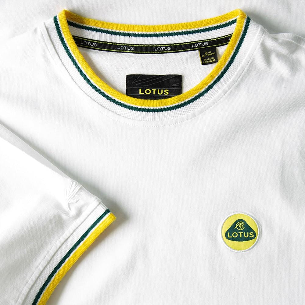 MEN'S T-SHIRT WHITE - Lotus Silverstone