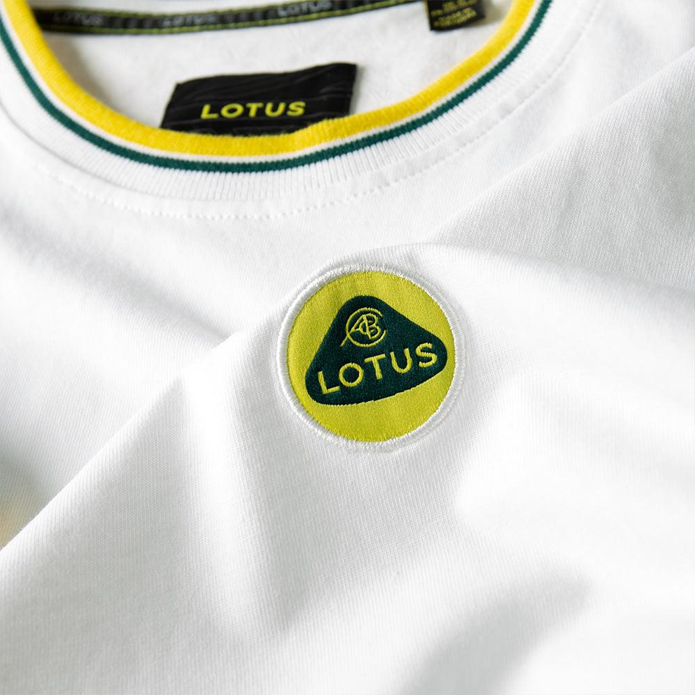 MEN'S T-SHIRT WHITE - Lotus Silverstone