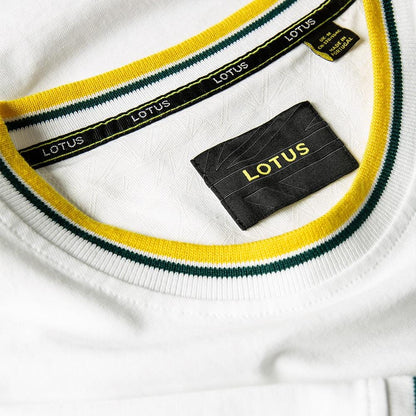 MEN'S T-SHIRT WHITE - Lotus Silverstone